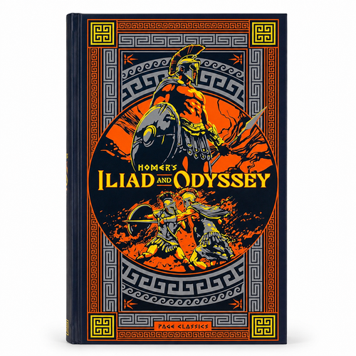 Homer's The Iliad and The Odyssey (Deluxe Harcover Edition)