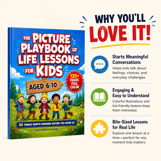 The Picture Playbook of Life Lessons For Kids Aged 6 to 10